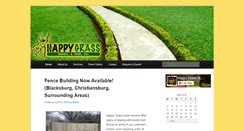 Desktop Screenshot of happygrassmowingandmore.com